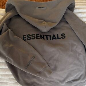 Essentials Charcoal Hoodie